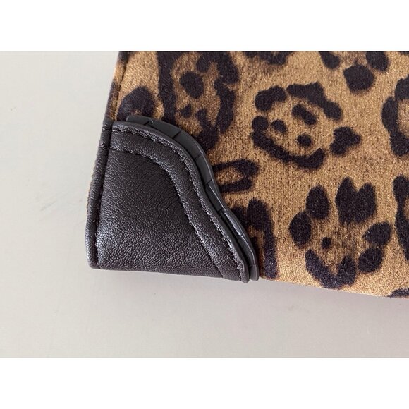 Juicy Couture Juicy Romance Gusset Single Zip Around Natural Leopard VIRAL NEW - Picture 11 of 16